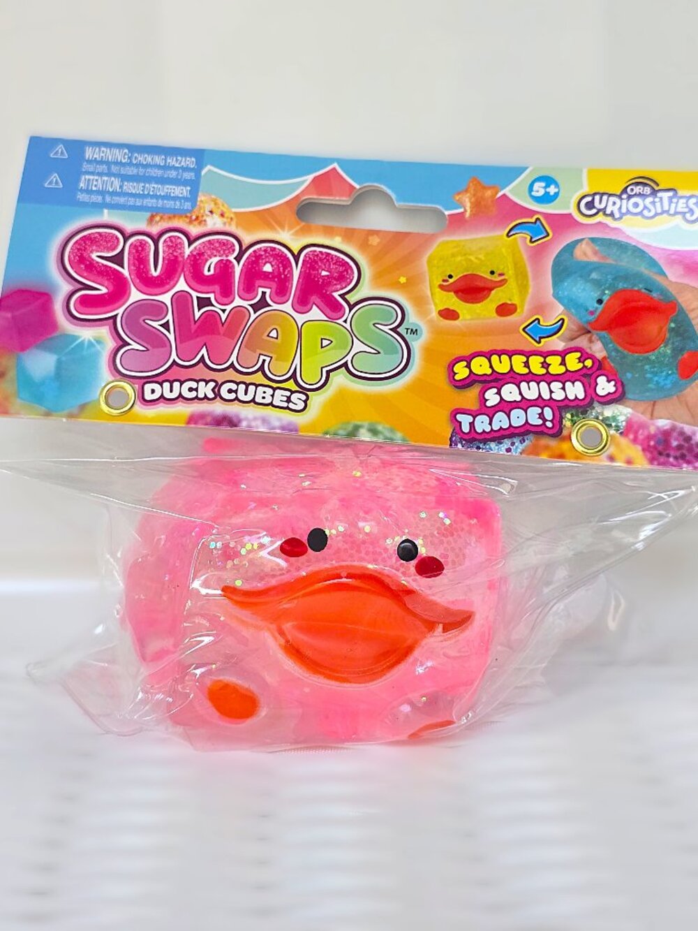 Sugar Swaps Duck Cubes 💖🦆✨ Pink Squishy Collectible Toy NEW Release